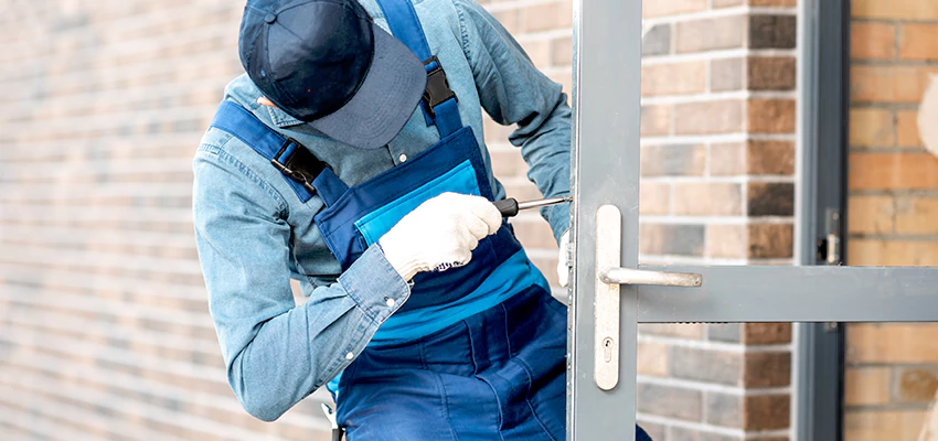 Pivot Storefront Door Locks Installation in Solana Beach, California