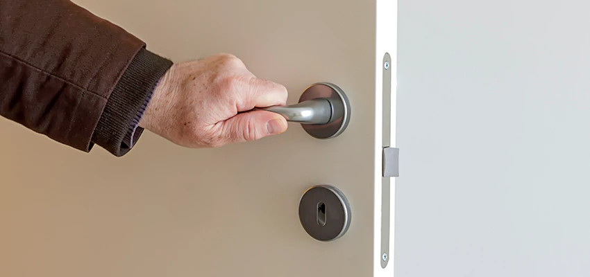 Restroom Locks Privacy Bolt Installation in Solana Beach, California