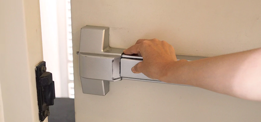 Roller Gate Panic Bar Installation in Solana Beach, California